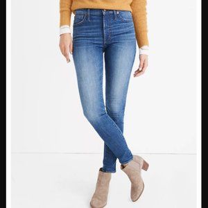 Madewell 9" Mid-Rise Skinny Jeans in Pendale Wash Size 25